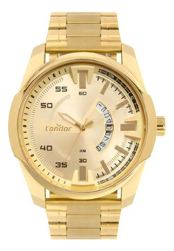 Relógio Masculino Condor Dourado Copc32bv/4x