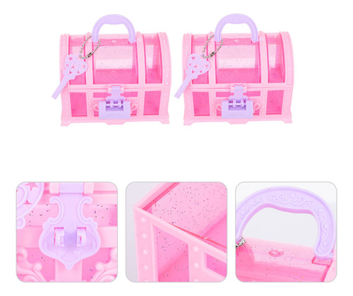 Collares Para Niñas Adolescentes, Caja De Maquillaje Treasur