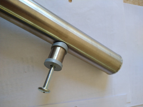 Imagen 2 de 3 de Barral Manijon De Acero Inoxidable Para Puerta De 50cm