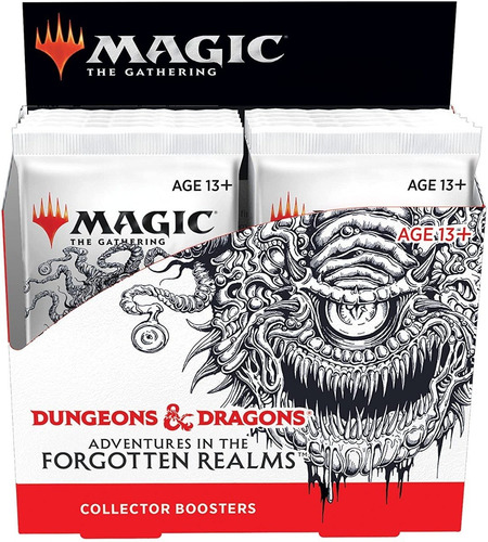 Imagem 2 de 6 de Collector Booster Box D&d Magic The Gathering Lacrada