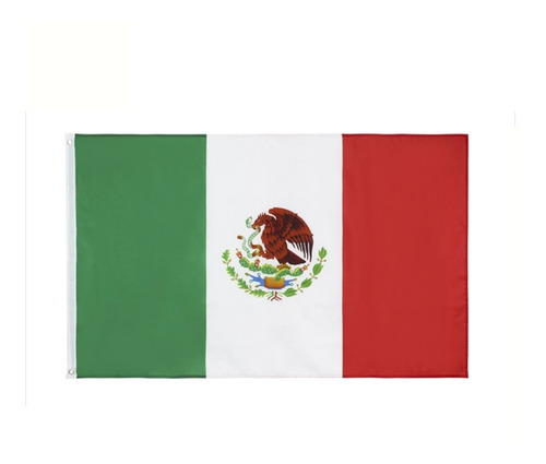 Bandera Mexico Festejo Futbol, Fiestas Patrias 0.90 X150 Cm