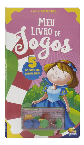 Meu Livro de Jogos...Meninas, de Brijbasi Art Press Ltd. Editora Todolivro Distribuidora Ltda., capa dura em português, 2016