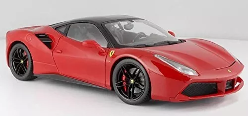 Burago 1/18 Escala Diecast - 18-16008 Ferrari 488 Gtb Rojo