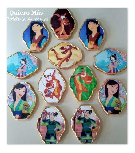 Imagen 2 de 10 de Cookies Personalizadas X Docena Todas Las Tematicas