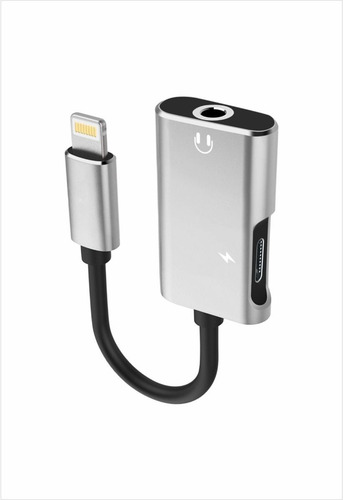 Adaptador Fone P2 E Carregador iPhone Lightning (2x1) Audio