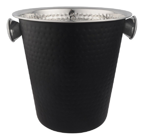 Champagnera Acero Inox 21cm Exterior Negro Mate