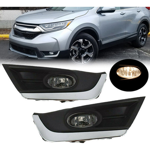 1 Par De Faros Antiniebla Halógenos Delanteros Con Cubierta