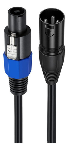 Cabo De Áudio, Mtueranc, Speakon Para Xlr Macho, 50 Cm
