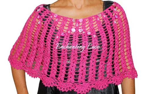 transportar Definición Ingresos Capas Para Mujer Tejidas A Crochet | MercadoLibre 📦