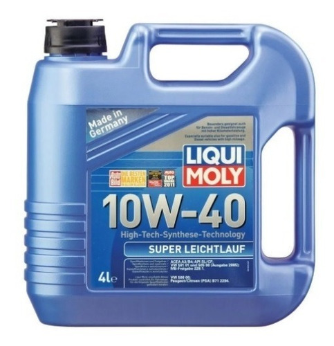 Aceite Liqui Moly Leich Perfo 10w40 4l Con Instalación
