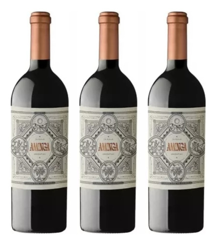 Aminga Gran Vino De Origen Blend 750ml Caja X 3 Botellas