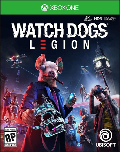 Jogo Watch Dogs Legion Xbox One Usado Mídia Física