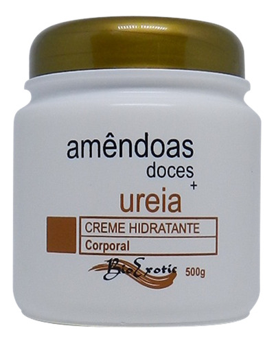 Creme Hidratante Uréia 10% E  Ól. Amendoas 500g Bioexotic