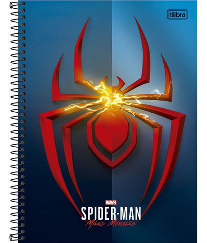 Caderno Spider-man Game 10 Matérias Univ Tilibra Capa 3