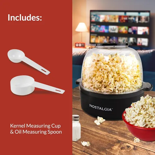 Popcorn Popper Nostalgia De 6 Cuartos De Galón Con Tecnologí