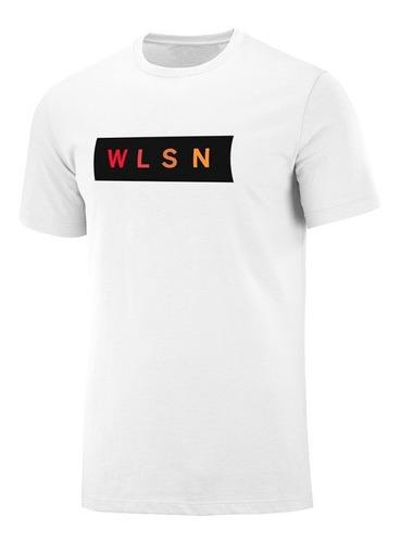 Camiseta Wilson Wlsn - Branca  Com Logo Colorido