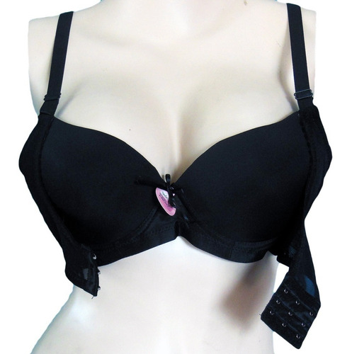 Imagen 5 de 8 de Brasier Realce Push Up Copa C Sosten Sujetador Mujeres Sexy