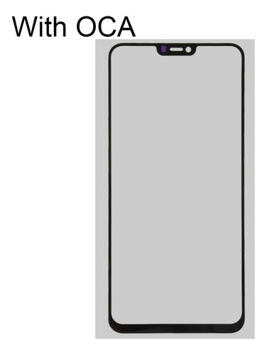 Lente Exterior Con Oca Para Vivo X21/x21i Para Vivo X21/x21i