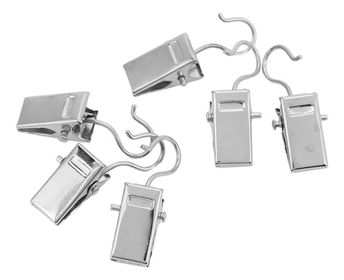 Cortina Con Clips Para Fotos, 100 Unidades, Metal De Primera