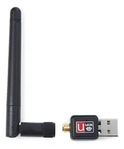 Comprar Adaptador Wifi Usb 2.0 Con Antena 270 Mbps 5dbi 802,11b\u002Fg\u002Fn