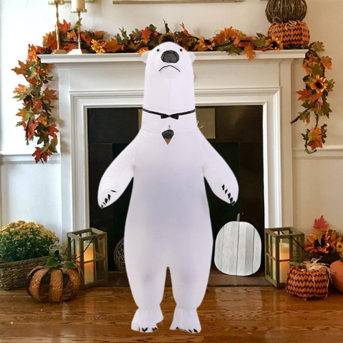 Traje Inflável Do Urso Traje De Halloween Cosplay Roupas