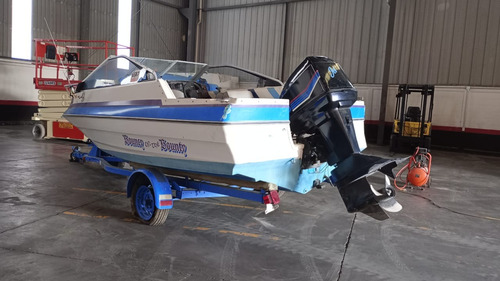 Barco Con Motor Bayliner Año 1988 En Queretaro