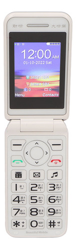 Teléfono Plegable N509 2g, Doble Sim, Pantalla Abatible De 2