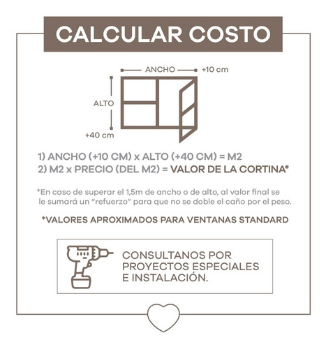 Imagen 7 de 8 de Cortinas A Medida Roller Black Out 5 Capas Blackout