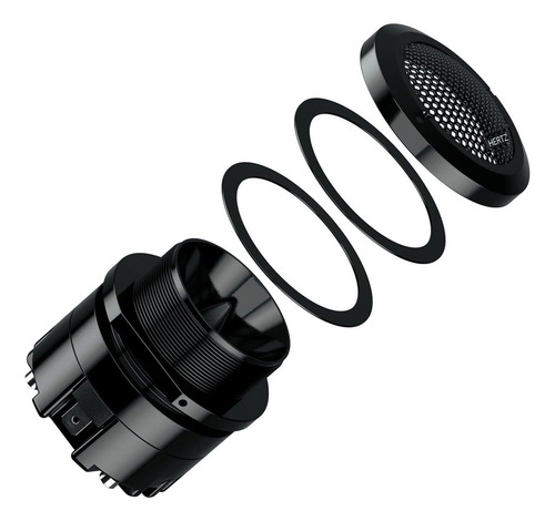 Hertz Spl Show Series St-25k-neo - Tweeters De Compresión De Alta Eficiencia De 1 Pulgada Con Rejillas Y Cruces