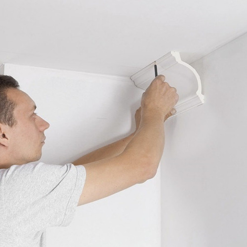 Moldura Decorativa D50 Para Interiores 2 Metros La Pieza