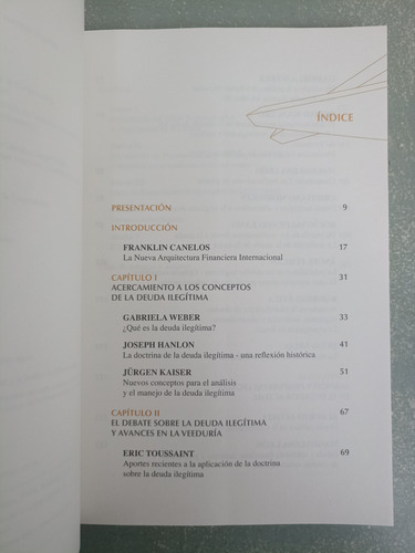 Sobre La Deuda Ilegítima / Aportes - Coord. Gabriela Weber