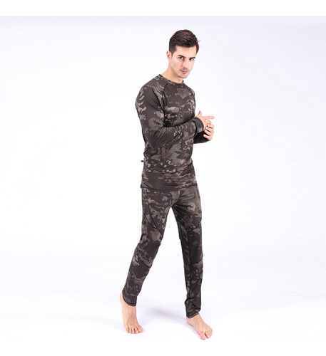 Conjunto De Ropa Interior Térmica Para Hombre Calzoncillos