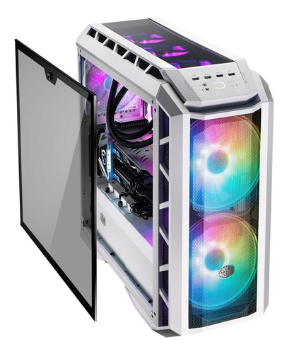 Imagen 3 de 8 de Gabinete Cooler Master H500p Mesh Mastercase White Blanco