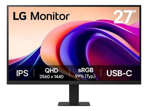 LG Monitor 27u631a-b Qhd Ips (2560x1440) 27 Ref Rate 100hz