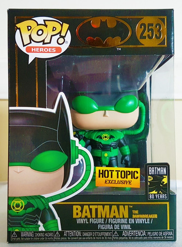 Funko Pop! Dc Batman #253 The Dawnbreaker 80 Anos Hot Topic | Parcelamento  sem juros