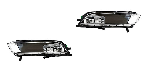 (2) Faros Niebla Volkswagen Cc 13 16 Generica