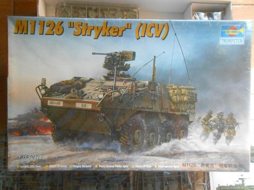 Trumpeter Vehiculo De Armar Militar M1126 Stryker Icv 1:35