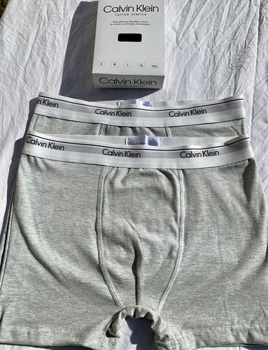  Pack X3 Bóxer Calvin Klein (negro, Blanco , Gris)