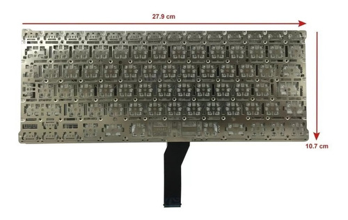 Imagen 3 de 3 de Teclado Para Macbook Air 13 A1369 2011 A1466 201-3806 Nuevo