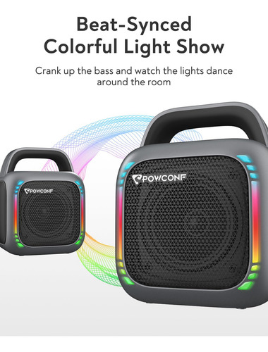 Máquina De Karaoke Portátil Con 2 Micrófonos Inalámbricos