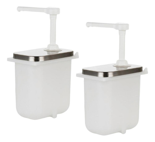 2 Dispensador De Bomba De (2l) Recipiente Dispensador De