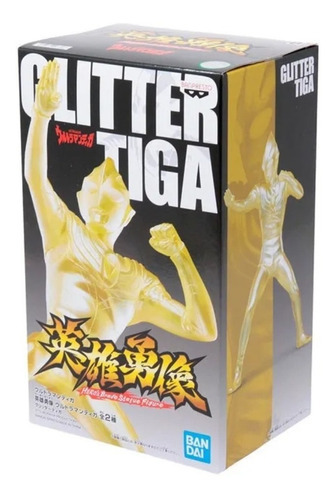 Figura Ultraman Glitter Tiga Bandai Banpresto