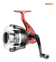 Comprar Molinete Zest Firecast de aluminio con 3 rodamientos, 4000 colores, negro, lado derecho e izquierdo de la manivela
