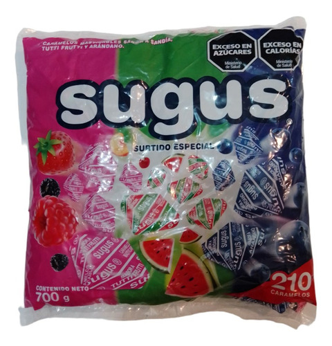 Caramelos Sugus Surtido Especial Bolsa 700 Grs