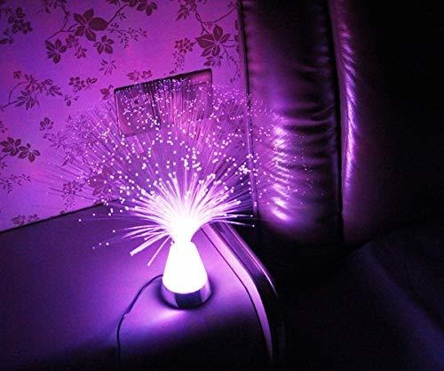 Lámpara de fibra óptica que Cambia de Color USB alimentado por batería o Noche Decoración De Hadas 