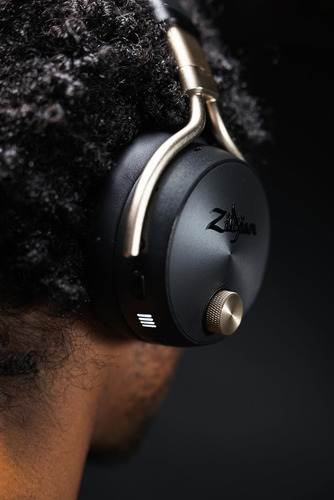 Zildjian Alchem-e - Auriculares Inalámbricos Con Ajuste Perfecto, Cancelación Activa De Ruido Con Micrófono, Hasta 45 Horas De Duración De La Batería, Color Negro