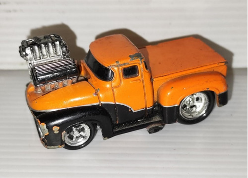 Muscle Machines 56 Ford F-100 Pick Up Naranja Negro