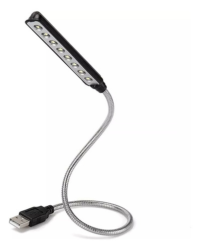 Lampara Flexible De Led Conexión Usb Notebook (87412)