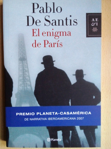 El Enigma De Paris Pablo De Santis A99