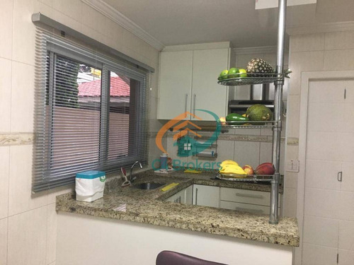 Imagem 8 de 30 de Sobrado Com 4 Dormitórios À Venda, 210 M² Por R$ 1.280.000,00 - Ponte Grande - Guarulhos/sp - So0595